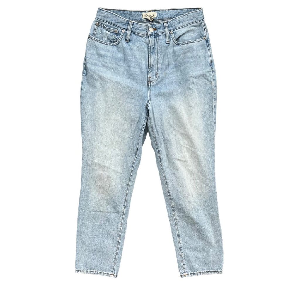 Madewell Light Fitzgerald Wash The Curvy Perfect Vintage Cotton Jeans Size 30